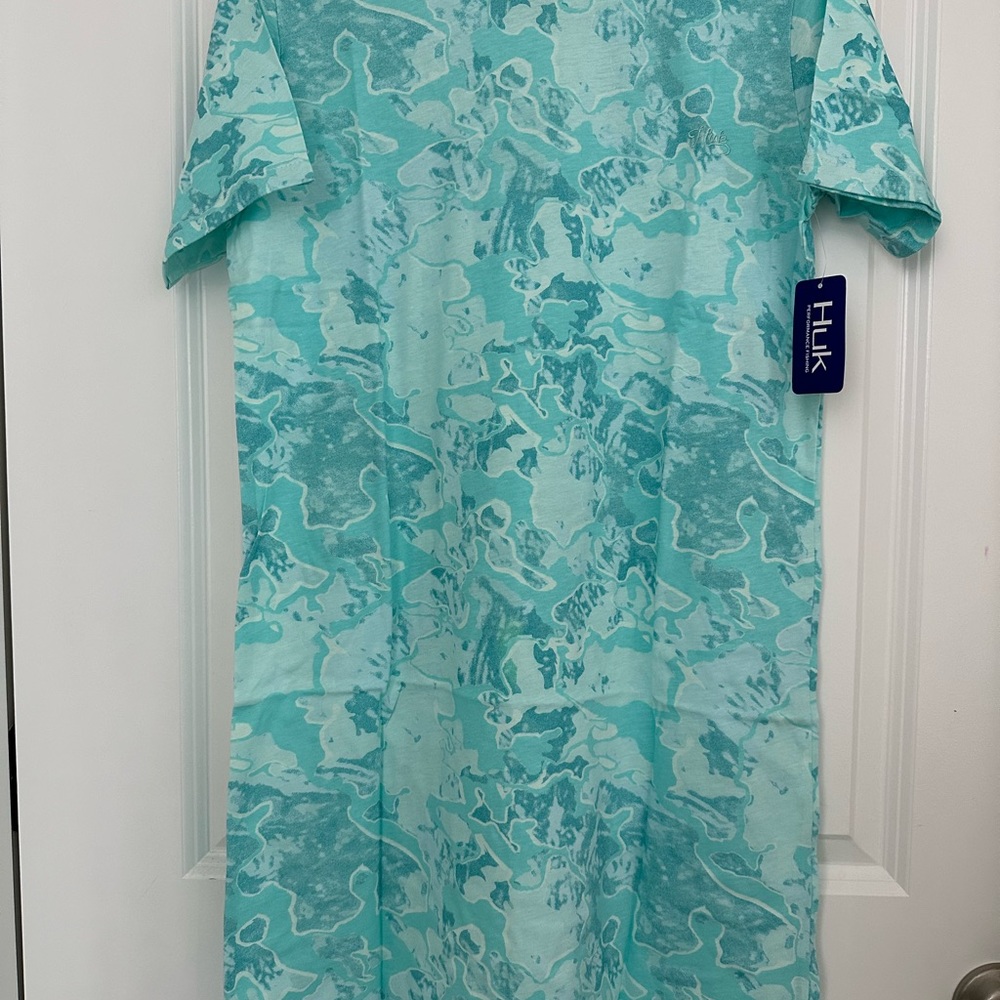 Green HuK woman dress size small